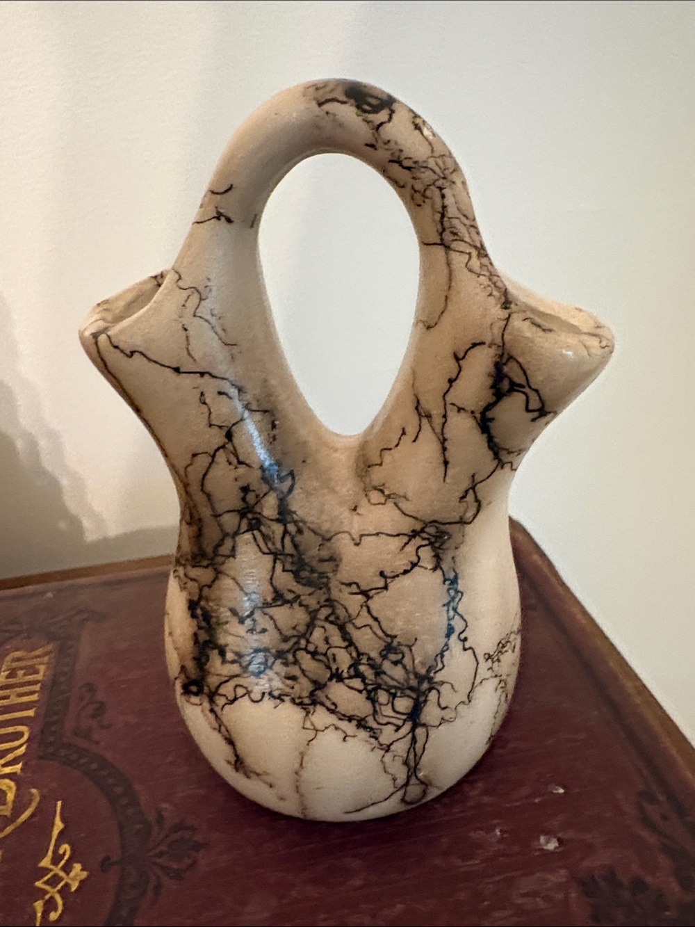 Horsehair Pottery wedding vase
